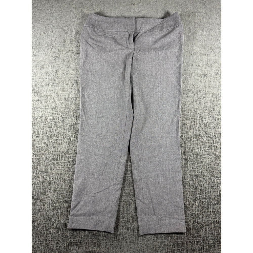 Ann Taylor LOFT‎ Marisa Gray Straight Leg Dress Pants Womens Size 4 Office Wear
